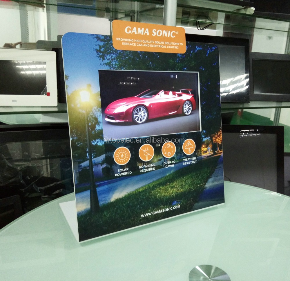 Популярный акриловый дисплей с ЖК-экраном