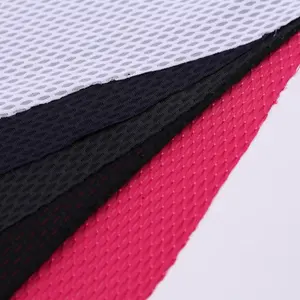 high quality breathable netting industrial stretch mesh cycling wear dyed fabric