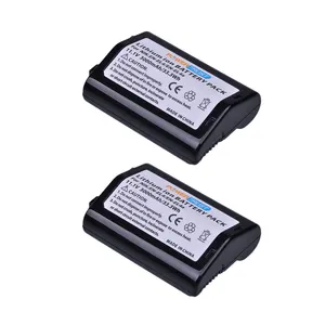 Groothandel 3200 mAh EN-EL4 EN EL4 EN-EL4a ENEL4a Camera Batterij Bateria Akku voor Nikon D2H D2Hs D2X D2Xs D3 D3S f6 MH-21 Camera 'S