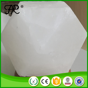 <span class=keywords><strong>Resplandor</strong></span> del himalaya Sal de Roca Lámpara con Base De Madera Tallada A Mano - Product Image 2