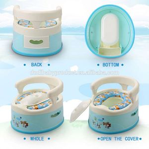 Bebé/cabritos/niño portátil potty plástico orinal para artículos de bebé - Product Image 5