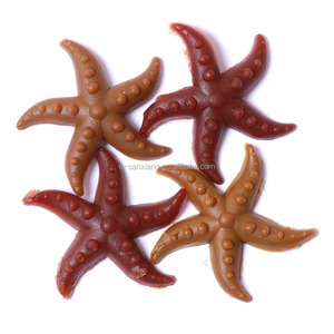 Venta al por mayor, forma de estrella de mar, masticables orgánicos prensados para perros, golosinas para perros, golosinas para mascotas