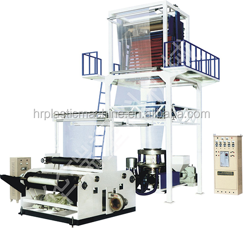 Выдувной Экструдер для полиэтиленовой пленки, инвертор частоты, машина для выдувания пленки с закаленным зубчатым редуктором и готовым винтом из нитрида