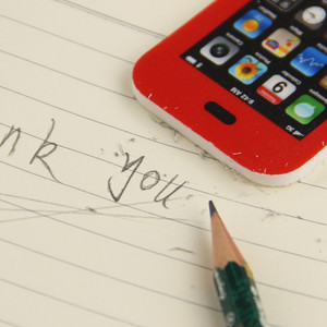 高品质创意时尚手机形状铅笔橡皮擦卡通可爱学校用品橡皮 - Product Image 6