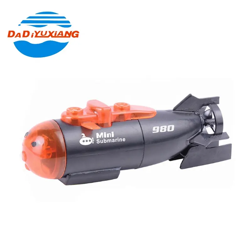 Сверхминиатюрный пластиковый Электрический инфракрасный игрушка 3 канала подводная лодка rc со светом