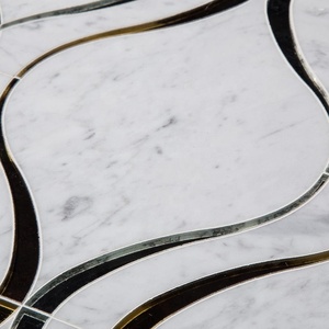 <span class=keywords><strong>Carrelage</strong></span> de mosaïque Antique et à la mode, <span class=keywords><strong>miroir</strong></span> en marbre <span class=keywords><strong>blanc</strong></span>, Jet d'eau - Product Image 4