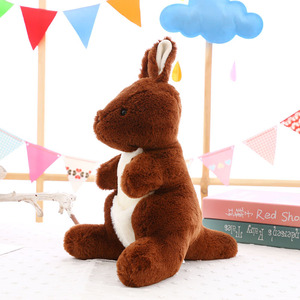 <span class=keywords><strong>Peluche</strong></span> <span class=keywords><strong>Canguro</strong></span> Personalizzato 25cm Morbido Giocattolo Imbottito per Regalo Bambini - Product Image 4