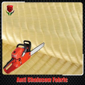 Jaune anti tronçonneuse <span class=keywords><strong>textile</strong></span> 100% para <span class=keywords><strong>aramide</strong></span> tissé tissu pour une protection sûre - Product Image 1