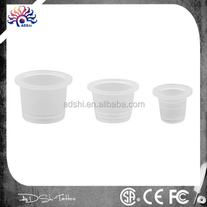 Suministros de tatuaje de plástico blanco, soportes de vasos de tinta, macetas, pigmentos - Product Image 3