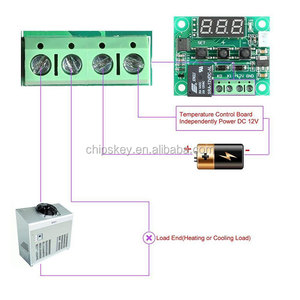 XH-W1209 12 V digital DC refrigeración/calefacción termostato control de temperatura controlador de temperatura 10A relé con - Product Image 2