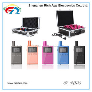<span class=keywords><strong>Google</strong></span> recherche chaude Sans Fil interprète booth radio à ondes courtes émetteur avec le dernier prix - Product Image 5