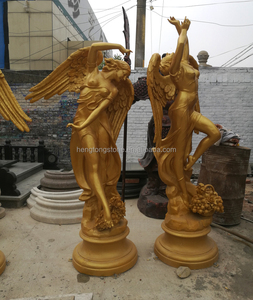 Ingrosso colorato famoso italiano in resina di vetroresina famosa statua d'angelo - Product Image 4