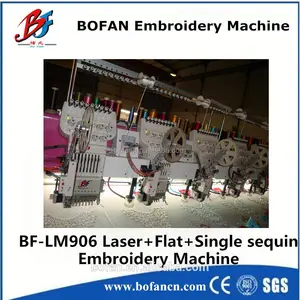 BOFAN 9 Nadeln 6 Köpfe laserschneiden edv-stickmaschine