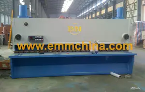 E10-QC11Y-6x3200 Machine de cisaillement de la plaque de métal à long hydraulique