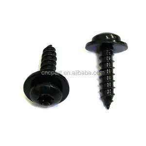 Mushroom head torx screws anti theft screws black torx t9 tapping screws