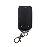 Télécommande universelle sans fil Aiba AB070B 315/433 MHz pour portail, barrière, volet roulant, ouvre-porte automatique 4 boutons en alliage de zinc