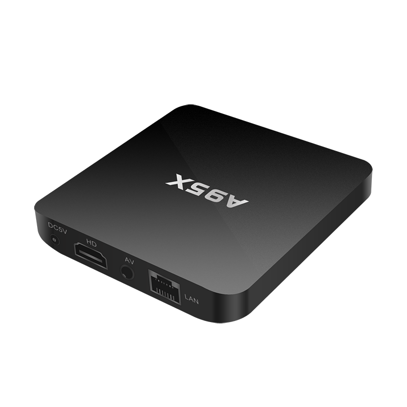 Nuevo diseño a95x android 5.1 tv box quad core kodi 17.1 s905 amlogic tv box para ventas al por mayor