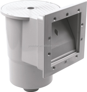 Skimmer de superficie de piscina de plástico montado en la pared para limpiar el suelo de la piscina en el hogar - Product Image 1