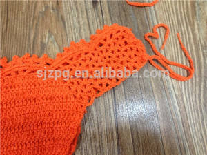 fatto a mano uncinetto sexy costumi da bagno bikini - Product Image 4
