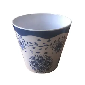 Articoli per la casa alla moda di formato personalizzato mini cactus vasi vaso di fiori di plastica a buon mercato all'ingrosso indoor vasi di piante per home office