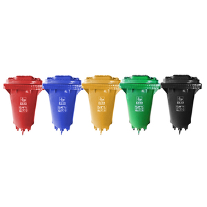 Tamaño grande <span class=keywords><strong>120</strong></span> <span class=keywords><strong>litros</strong></span> <span class=keywords><strong>de</strong></span> plástico restaurante cocina <span class=keywords><strong>basura</strong></span> - Product Image 2