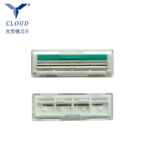Venta de la fábrica hoja de acero inoxidable doble cabeza de afeitar para afeitar manual - Product Image 5