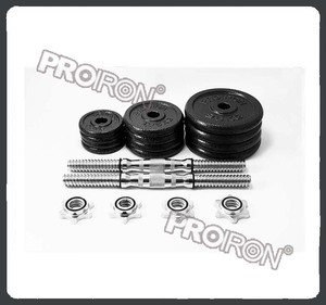Cast iron least wholesale Gym 25 kg adjustable Dumbbell Set - Product Image 2
