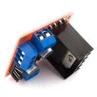 Modul Papan Pengontrol Driver Motor Stepper DC Jembatan H Ganda L298N