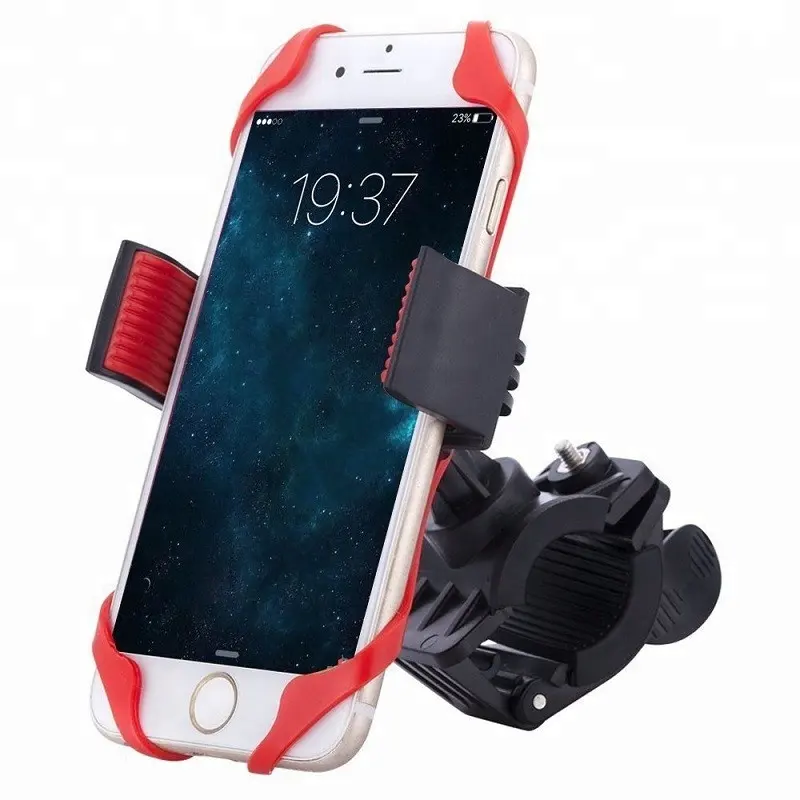 Bike Phone Holder Universal Adjustable Bicycle Cell Phone Bike Mount Holder Cradle Stand For Motorcycle Rack Handlebar Smartphone GPS Navigation