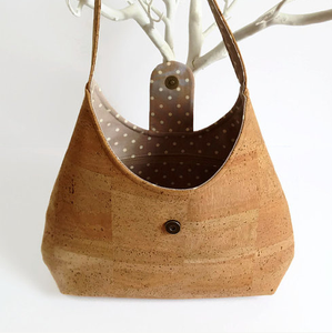 Ustom-Bolsos de hombro de Cuero de <span class=keywords><strong>corcho</strong></span> biodegradable, una sola Correa, de buena calidad - Product Image 3