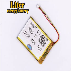 1.25-3 P 3.7 V Polymer battery 454060 1500 mah lithium battery hot sale rechargeable lipo battery - Product Image 3