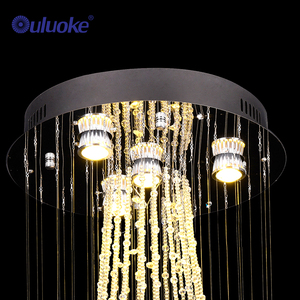 Công Nghiệp Hiện Đại Trần Gắn <span class=keywords><strong>Pakistan</strong></span> Crystal K9 Big LED Chandelier - Product Image 2