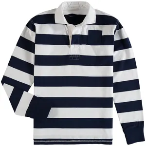 Long sleeve cotton rugby / football jerseys