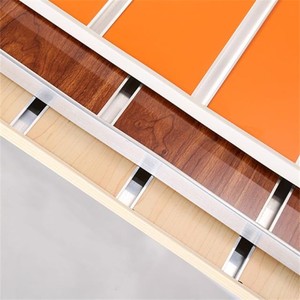 Slat Wall Panel Display Use Slotted Mdf Board / Slat Wall Panel/ Slot Board