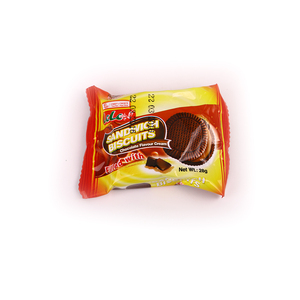 Emballage de boîte de biscuits à sandwich certifiés à faible teneur en <span class=keywords><strong>sucre</strong></span> variété de fromage à la crème aromatisé café oeuf Nori caractéristique du glucose - Product Image 3