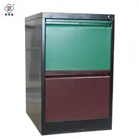 Colorful Vertical Drawers Narrow A4 Paper Storage Metal Cabinet