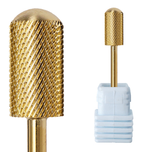 ดอกสว่านตะไบเล็บทังสเตนคาร์ไบด์ทรงกระบอกขนาดใหญ่3/32 "อุปกรณ์ทำเล็บเครื่องมือทำเล็บคาร์ไบด์เจาะเล็บโปร berra - Product Image 3