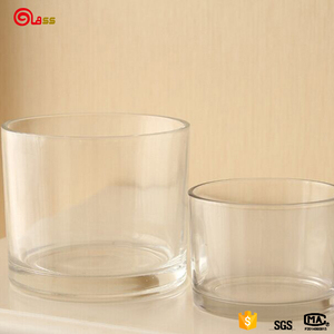 Ecológico único recipiente de comida cristal frascos de vidrio vela - Product Image 1