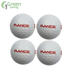 Bolas de alcance para condução de golfe, 2 peças
