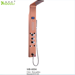 Panneau de douche thermostatique en verre de peinture noire avec le meilleur <span class=keywords><strong>prix</strong></span> - Product Image 4