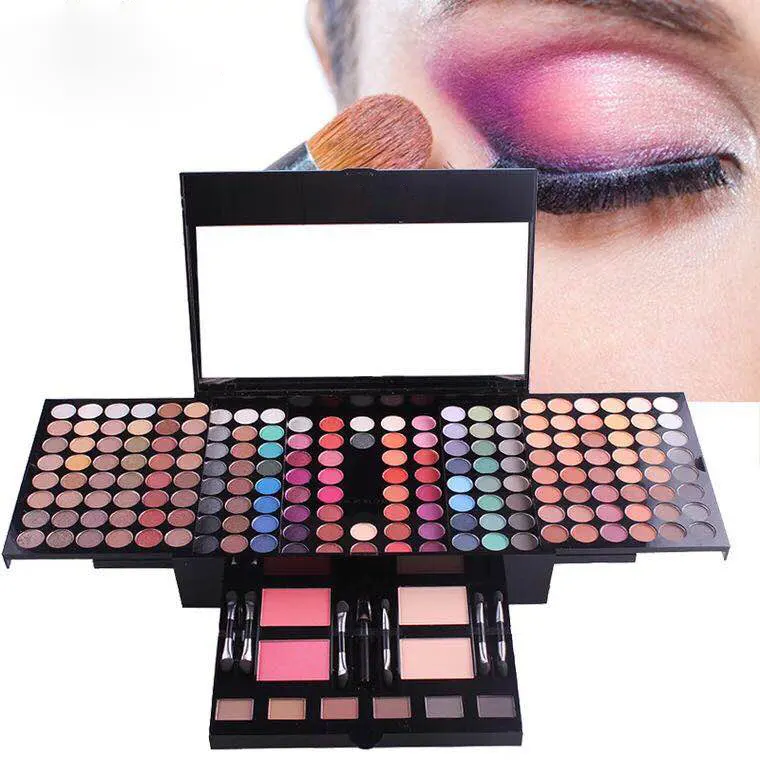 Mỹ Phẩm Chuyên Nghiệp Sản Phẩm Không Thấm Nước 188 Colors Eye Shadow Glitter Trang Điểm Eyeshadow Palette