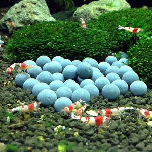 Billes minérales de tourmaline de 25 mm pour crevettes rouges cristallines - Complément d'enrichissement en minéraux CRS - Product Image 2