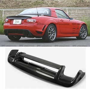สำหรับ MX5 NC NCEC Roadster Miata คาร์บอนไฟเบอร์สไตล์ GVN ด้านหลังกระจายกับศูนย์พนัง - Product Image 6