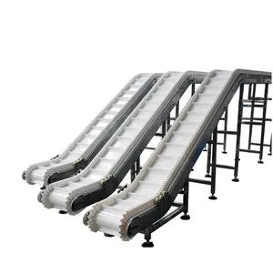 Incline PVC belt with middle and side baffle conveyor belt, Food grade PVC belt