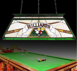 Tiffany vitrail maison île pendentif lumière Plaza Club salle de <span class=keywords><strong>billard</strong></span> salle de <span class=keywords><strong>billard</strong></span> table lumineuse mission arts et artisanat lumière - Product Image 6