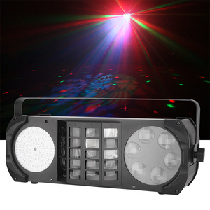 2025 thiết kế mới RGBW 4fx-in-1 <span class=keywords><strong>Strobe</strong></span> + gobo + Derby + laser kết hợp LED Sân Khấu DJ ánh sáng trang trí đám cưới - Product Image 1