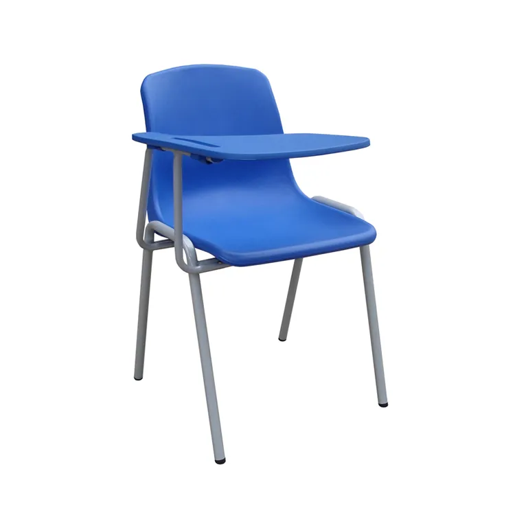 Klaslokaal comfortabele student tablet stoel