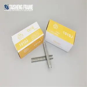 1010J Sofa Staple Nail Gun Nail For Furniture stainless steel materials Air-driven stapies nails and pins for furniture
