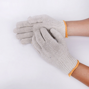 Fabricant direct gant de sécurité en coton blanc naturel guantes guanti calibre 7 calibre 10 <span class=keywords><strong>machiniste</strong></span> travaillant dans l'industrie luvas en gros - Product Image 6