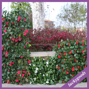 LLV082แฟชั่นตกแต่งประดิษฐ์สีแดงกุหลาบรั้วสำหรับขาย - Product Image 3